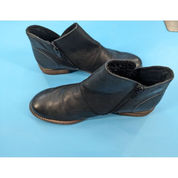 Josef‎ Seibel Sienna 81 Black Washed NWOB Bootie $185 - Picture 9 of 9